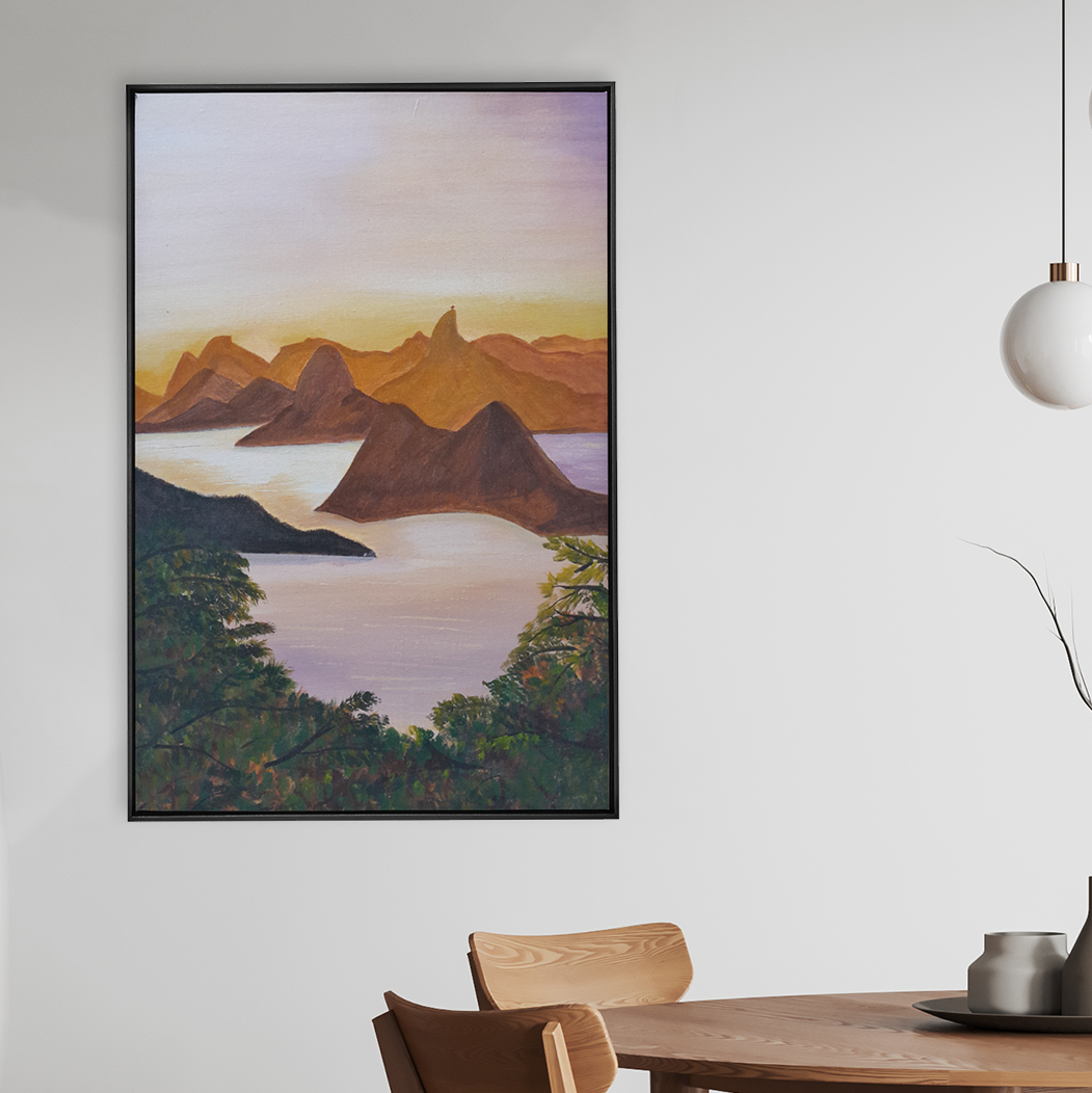 Quadro Decorativo Amanhecer | Selma Rodrigues