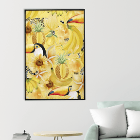 Quadro Decorativo Brasilidade Amarela | Alimari