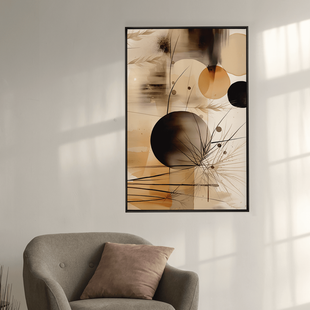 Quadro Decorativo Elementos | Antônia Pereira