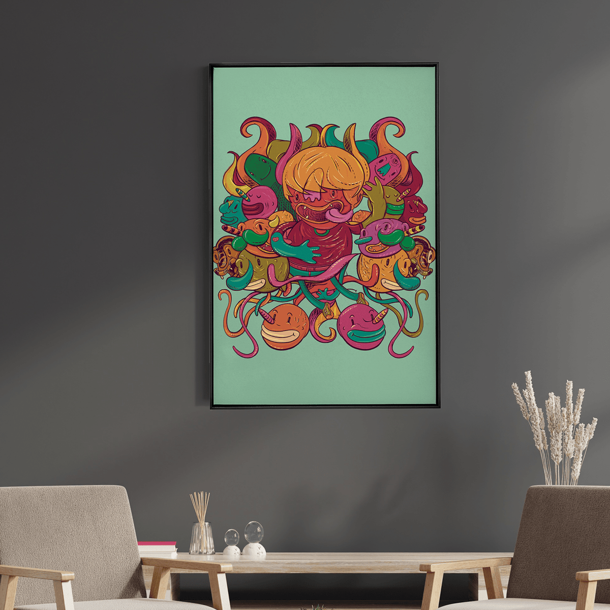 Quadro Decorativo Feeling & Imaginação | Éder Minetto