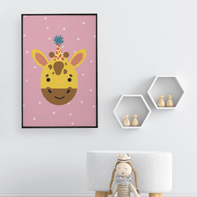 Quadro Decorativo Girafa | Luana Estela