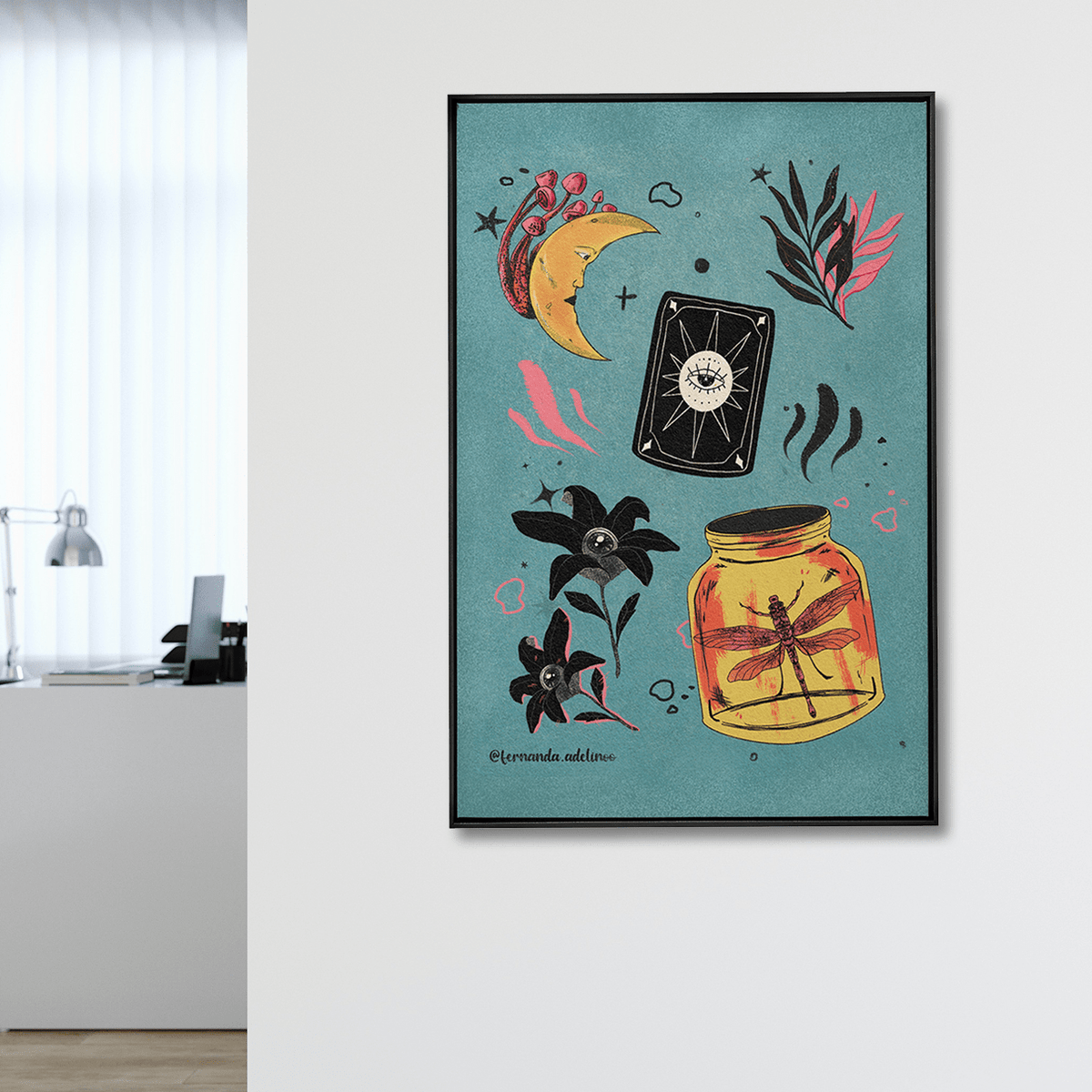 Quadro Decorativo Mystic | Fernanda Adelino