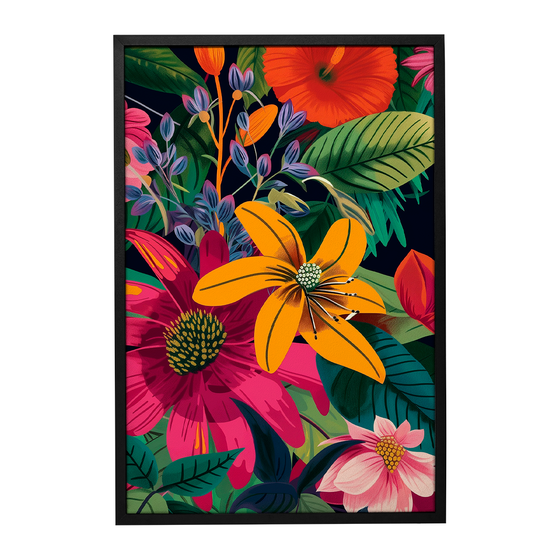 Quadro Decorativo Jardim Noturno N.01 | Celina Godoy