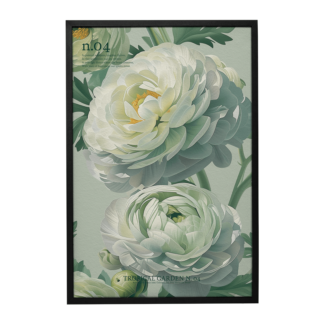 Quadro Decorativo Tropical Garden N.04 | Celina Godoy