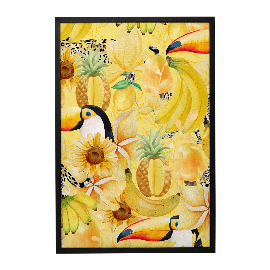 Quadro Decorativo Brasilidade Amarela | Alimari