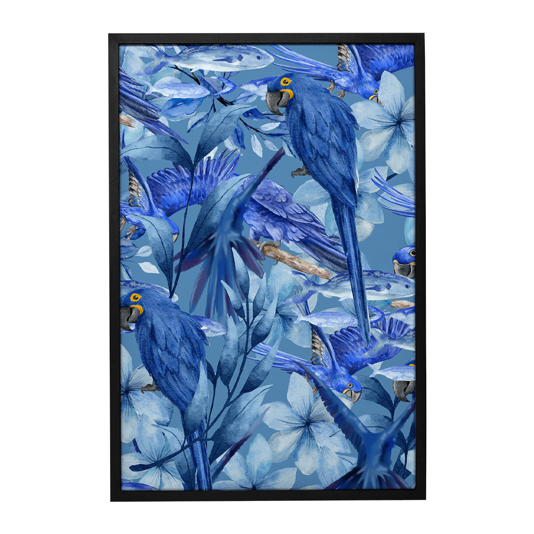 Quadro Decorativo Brasilidade Azul | Alimari