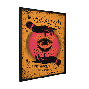 Quadro Decorativo Visualize Seu Futuro | Fernanda Adelino