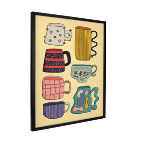 Quadro Decorativo Cafezins | Manoela Amora