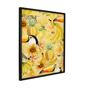 Quadro Decorativo Brasilidade Amarela | Alimari