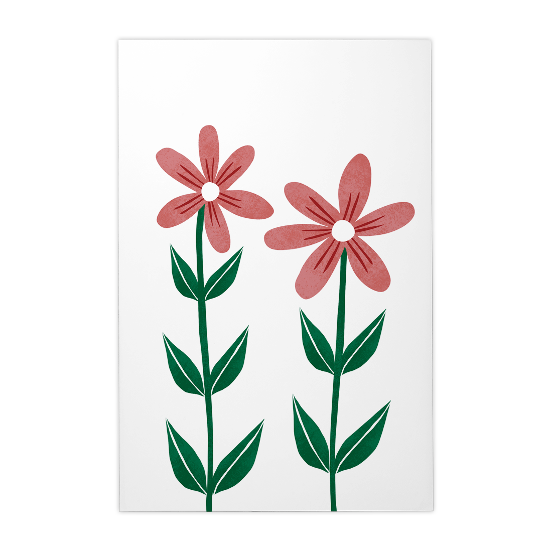 Quadro Decorativo Flores Vermelhas 3 | Rafa Harger