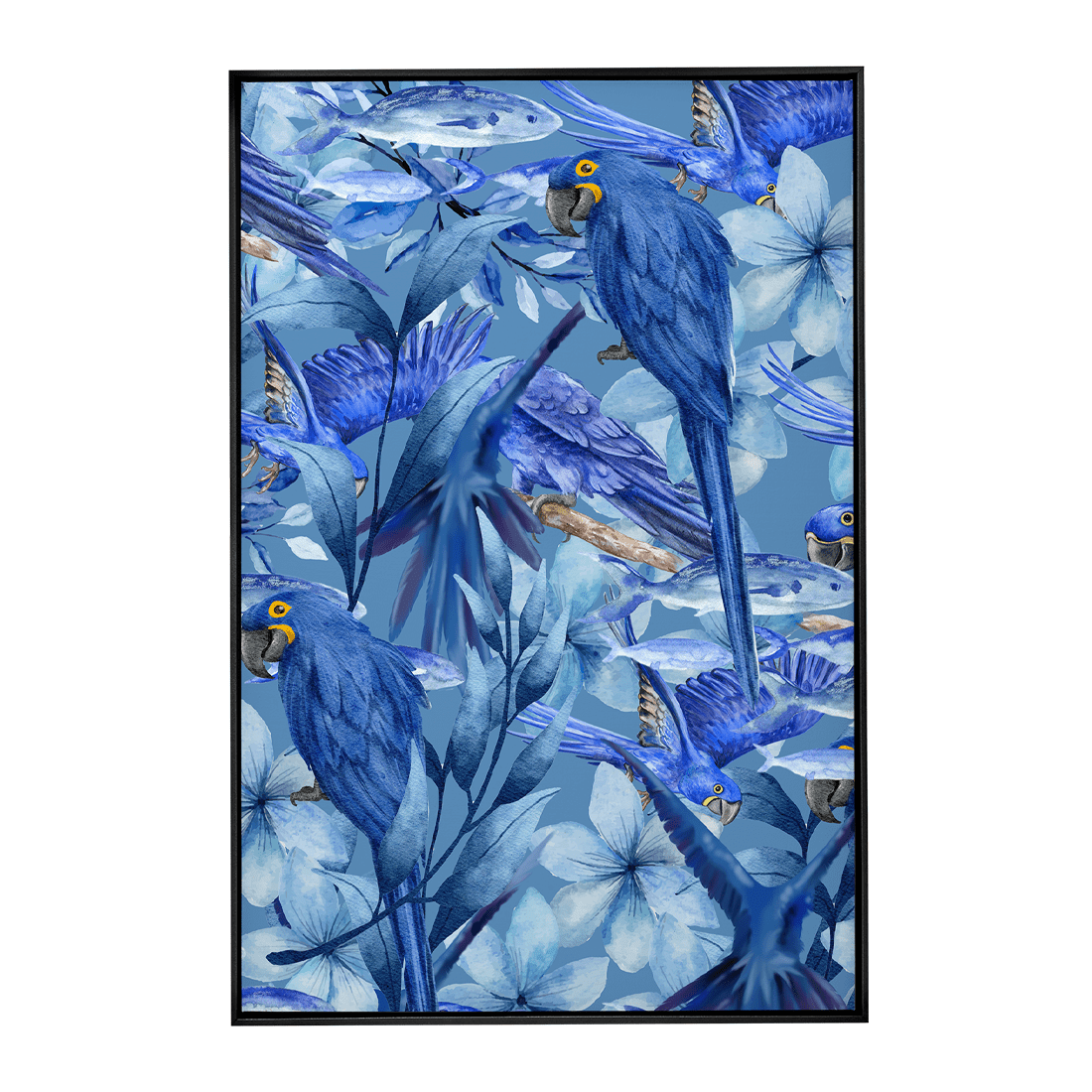 Quadro Decorativo Brasilidade Azul | Alimari