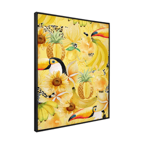 Quadro Decorativo Brasilidade Amarela | Alimari