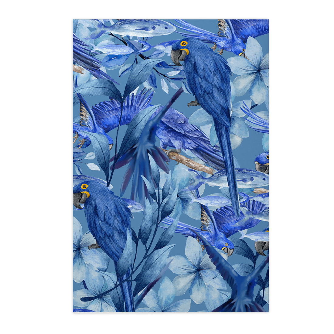 Quadro Decorativo Brasilidade Azul | Alimari