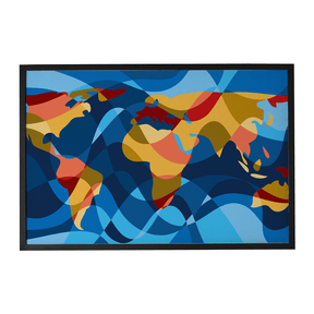 Quadro Decorativo Mapa Mundi 3 | Andre Kaercher