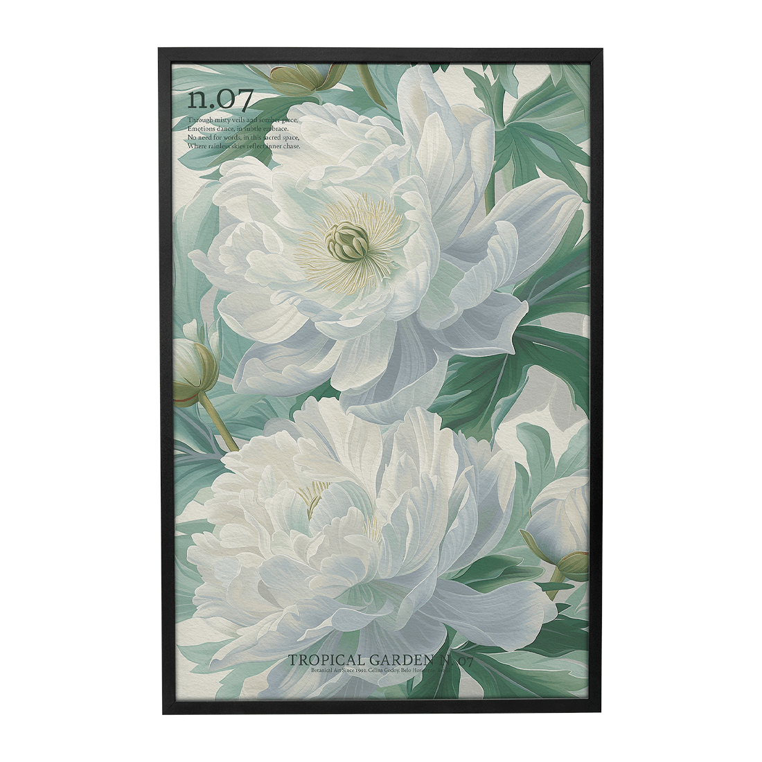 Quadro Decorativo Tropical Garden N.07 | Celina Godoy