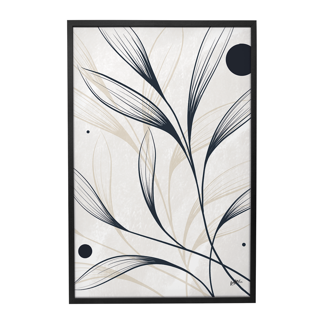 Quadro Decorativo Luna Azul | BiBox