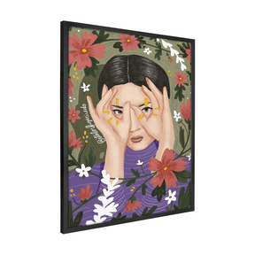 Quadro Decorativo Olhar Floral | Ítalo Figueiredo