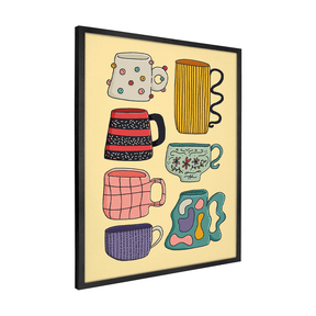 Quadro Decorativo Cafezins | Manoela Amora