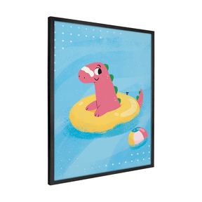 Quadro Decorativo Dino de Bóia | Luana Estela