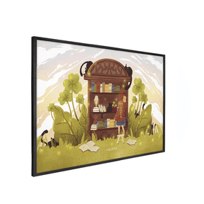 Quadro Decorativo Livraria Mágica | Luana Gurgel