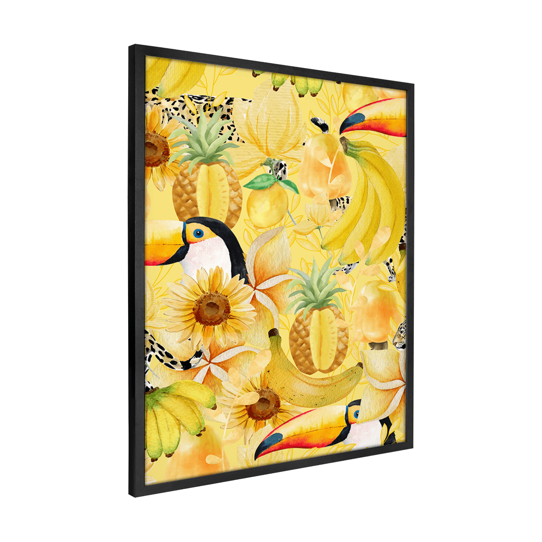 Quadro Decorativo Brasilidade Amarela | Alimari