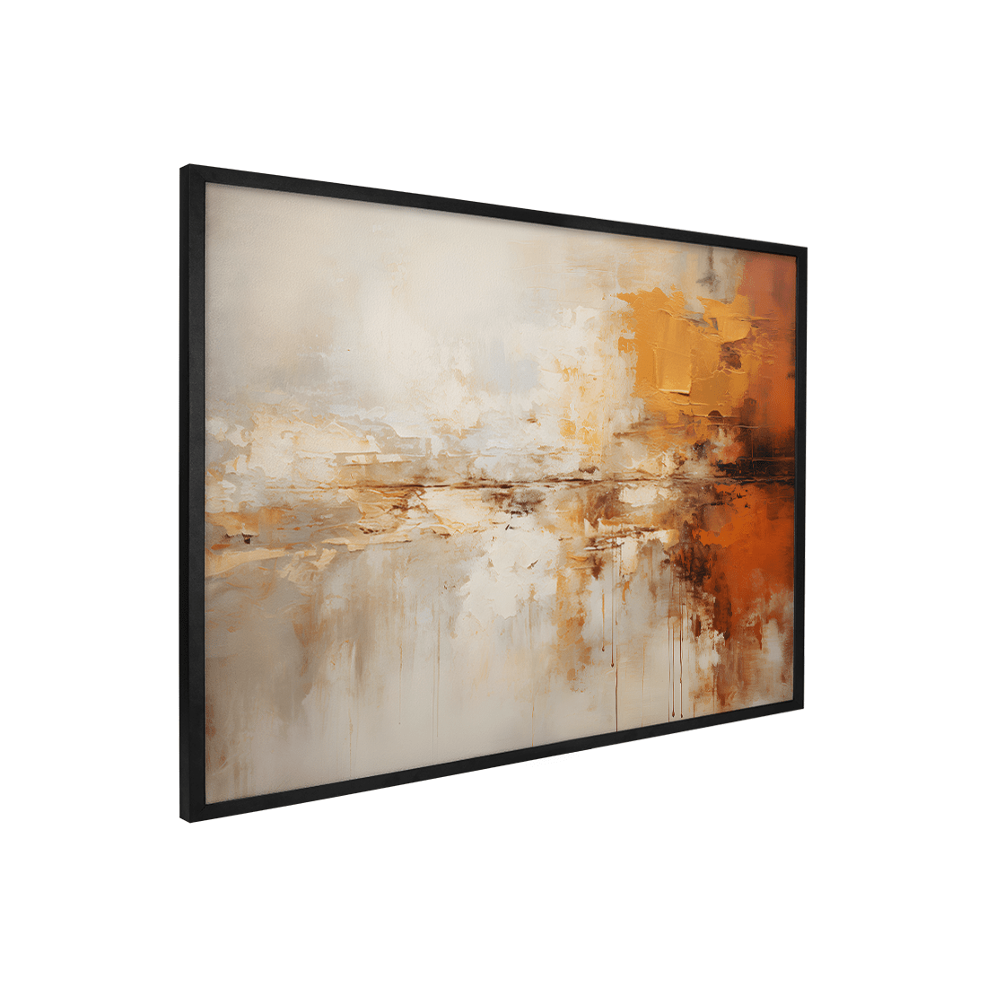 Quadro Decorativo Abstrato Wabi - Sabi 10 | Uillian Rius - Meu Rodapé