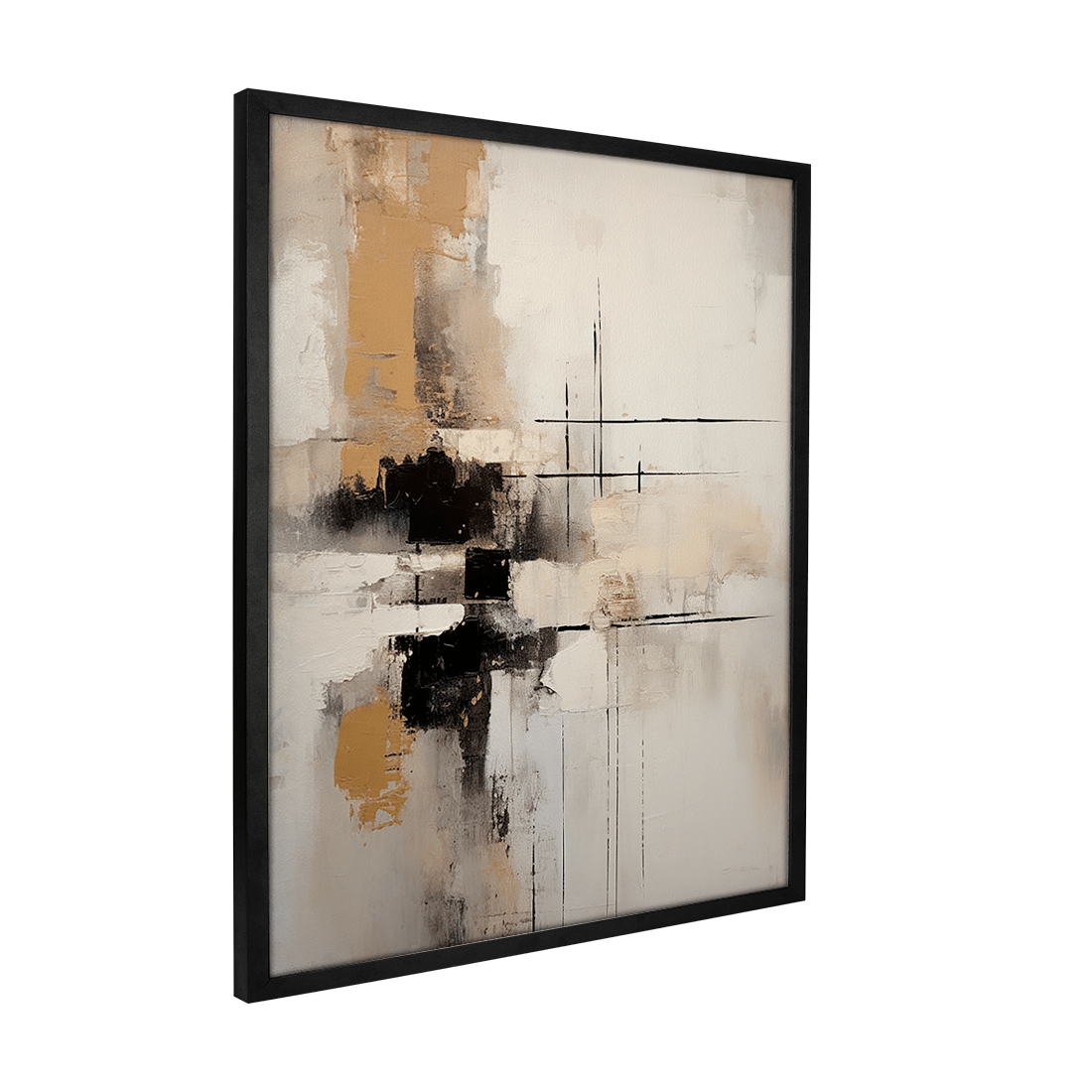 Quadro Decorativo Abstrato Wabi - Sabi 11 | Uillian Rius - Meu Rodapé