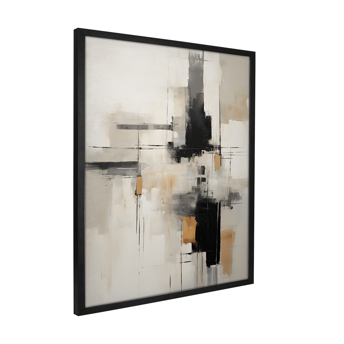 Quadro Decorativo Abstrato Wabi - Sabi 12 | Uillian Rius - Meu Rodapé