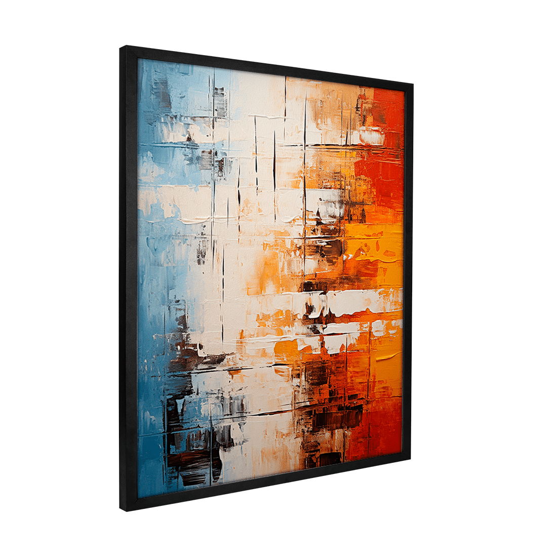 Quadro Decorativo Abstrato Wabi - Sabi 2 | Uillian Rius - Meu Rodapé