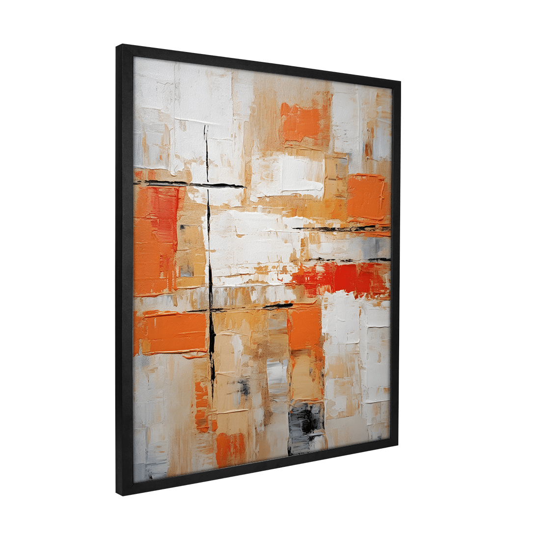 Quadro Decorativo Abstrato Wabi - Sabi 3 | Uillian Rius - Meu Rodapé