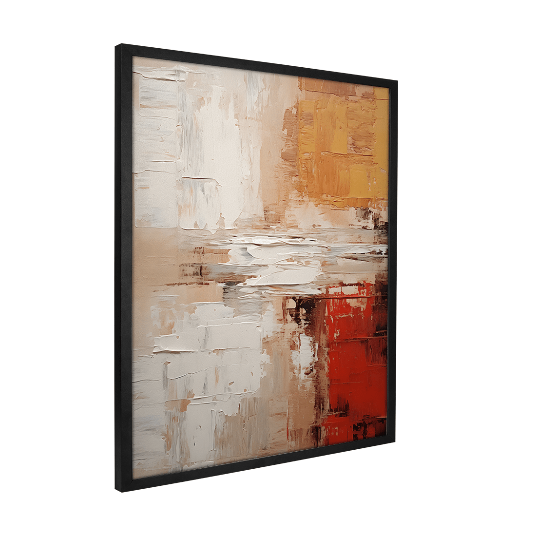 Quadro Decorativo Abstrato Wabi - Sabi 6 | Uillian Rius - Meu Rodapé