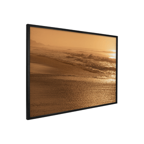 Quadro Decorativo Amanhecer Dourado - Grumari | Fagner Martins - Meu Rodapé