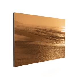 Quadro Decorativo Amanhecer Dourado - Grumari | Fagner Martins - Meu Rodapé