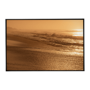 Quadro Decorativo Amanhecer Dourado - Grumari | Fagner Martins - Meu Rodapé