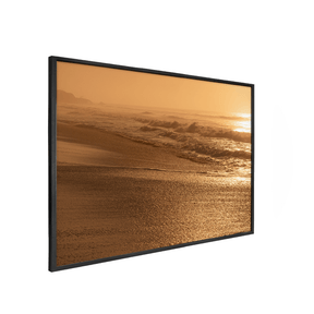 Quadro Decorativo Amanhecer Dourado - Grumari | Fagner Martins - Meu Rodapé