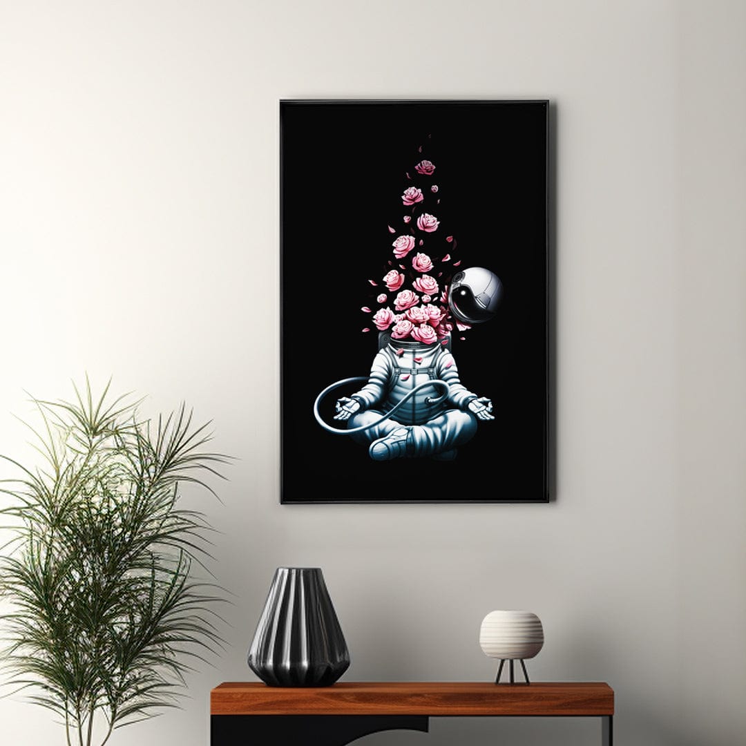 Quadro Decorativo Astro Meditation Roses | Tobias Fonseca - Meu Rodapé