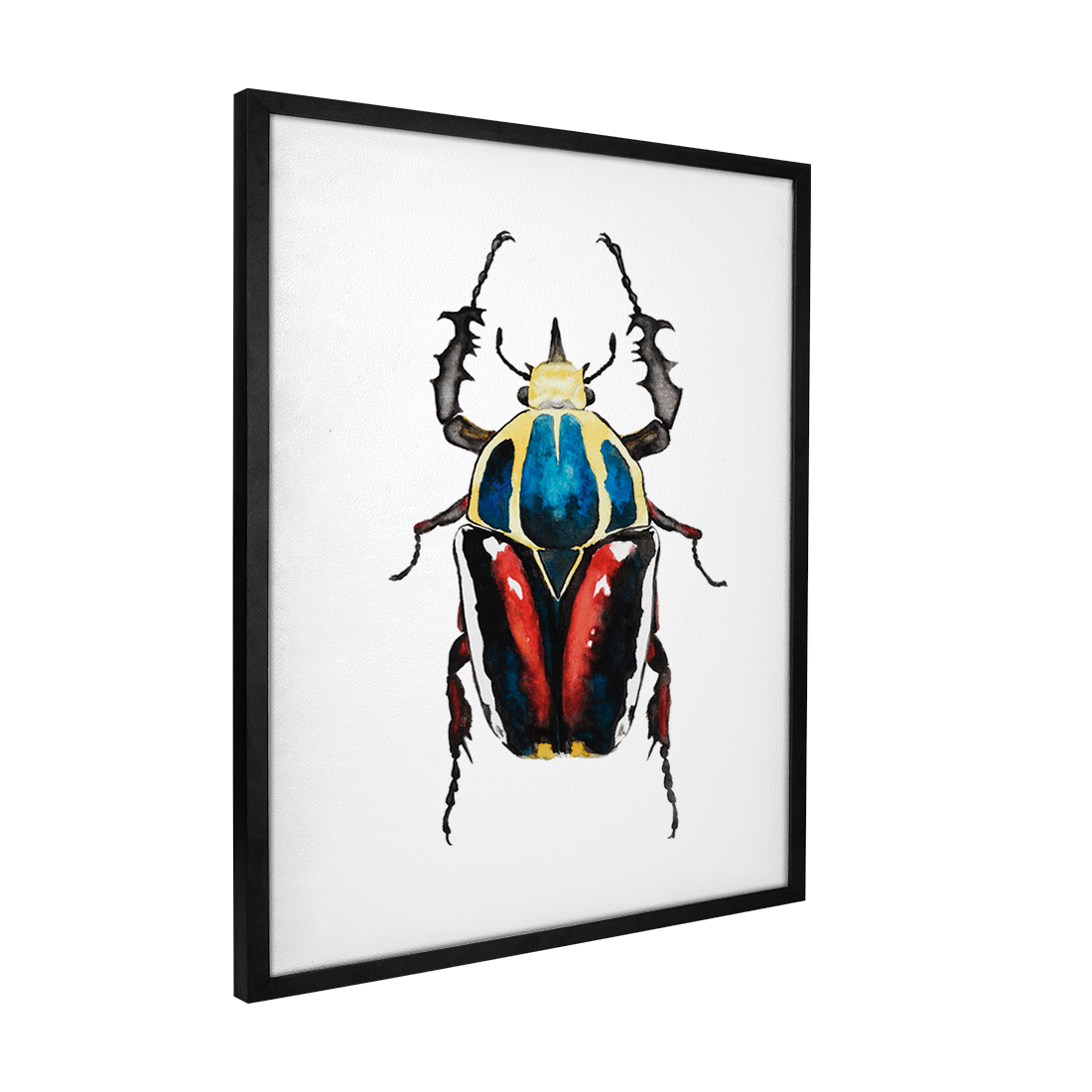 Quadro Decorativo Besouro 2 | Rodrigo Paladino - Meu Rodapé