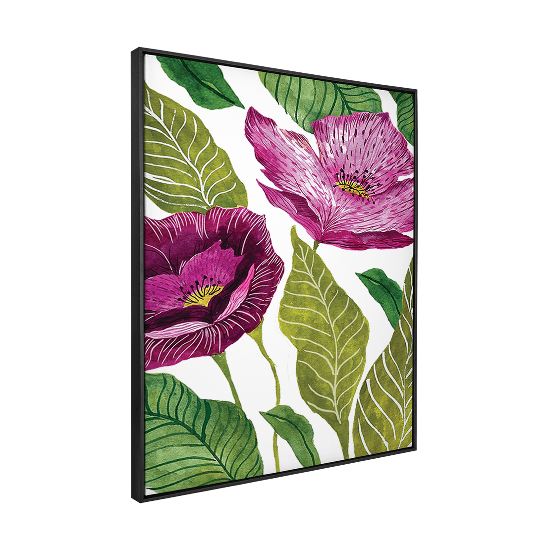 Quadro Decorativo Botânica Pink | Camila Lemos - Meu Rodapé