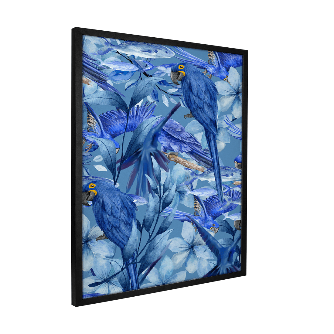 Quadro Decorativo Brasilidade Azul | Alimari - Meu Rodapé