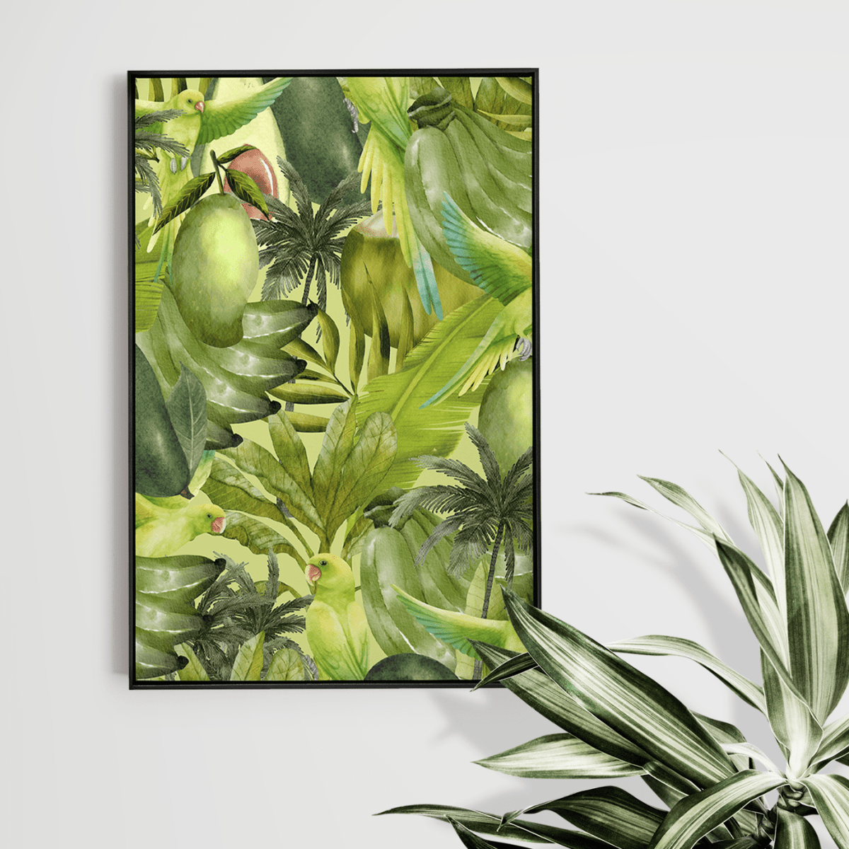 Quadro Decorativo Brasilidade Verde | Alimari - Meu Rodapé