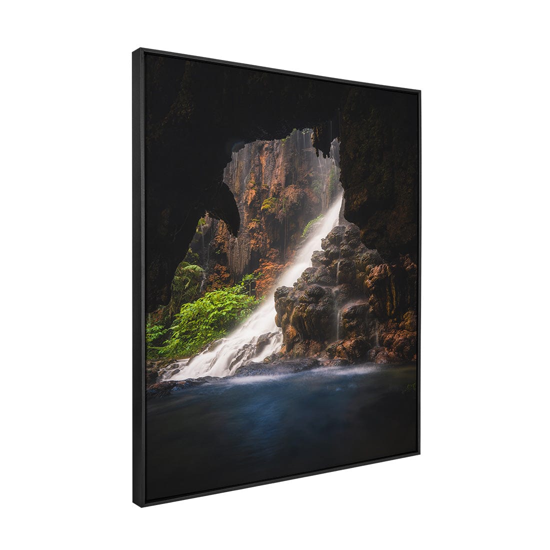 Quadro Decorativo Cachoeira | Mundo sem Muros - Meu Rodapé