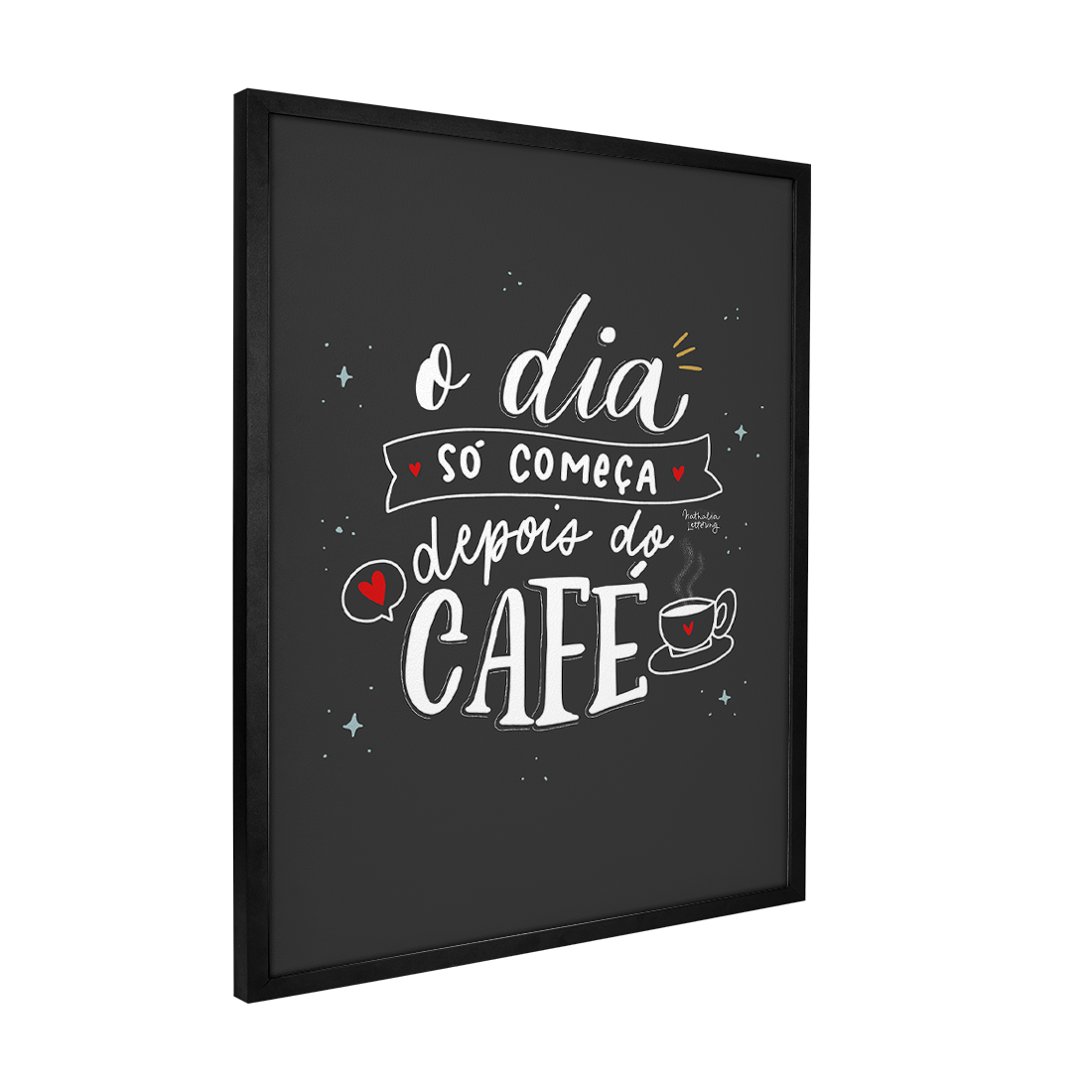 Quadro Decorativo Café | Nathalia Piovezan - Meu Rodapé