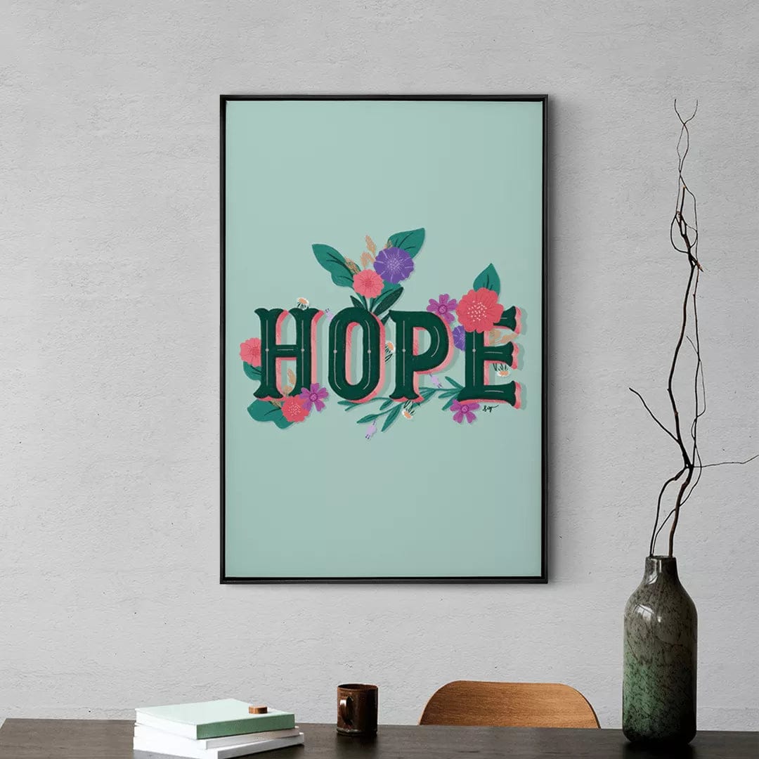 Quadro Decorativo Camila Pegado | Hope - Meu Rodapé