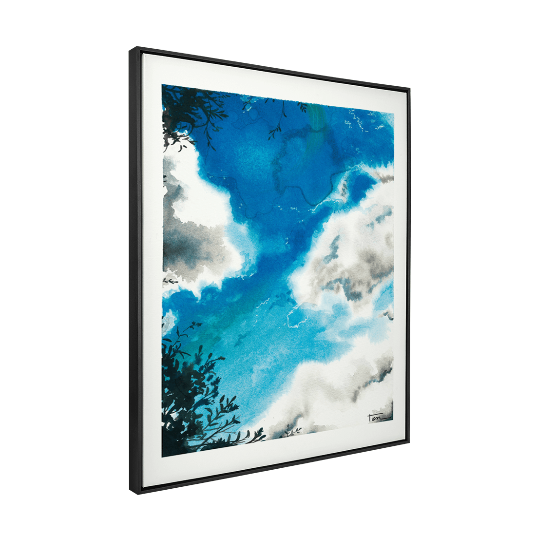 Quadro Decorativo Céu Azul | Ton Luiz - Meu Rodapé