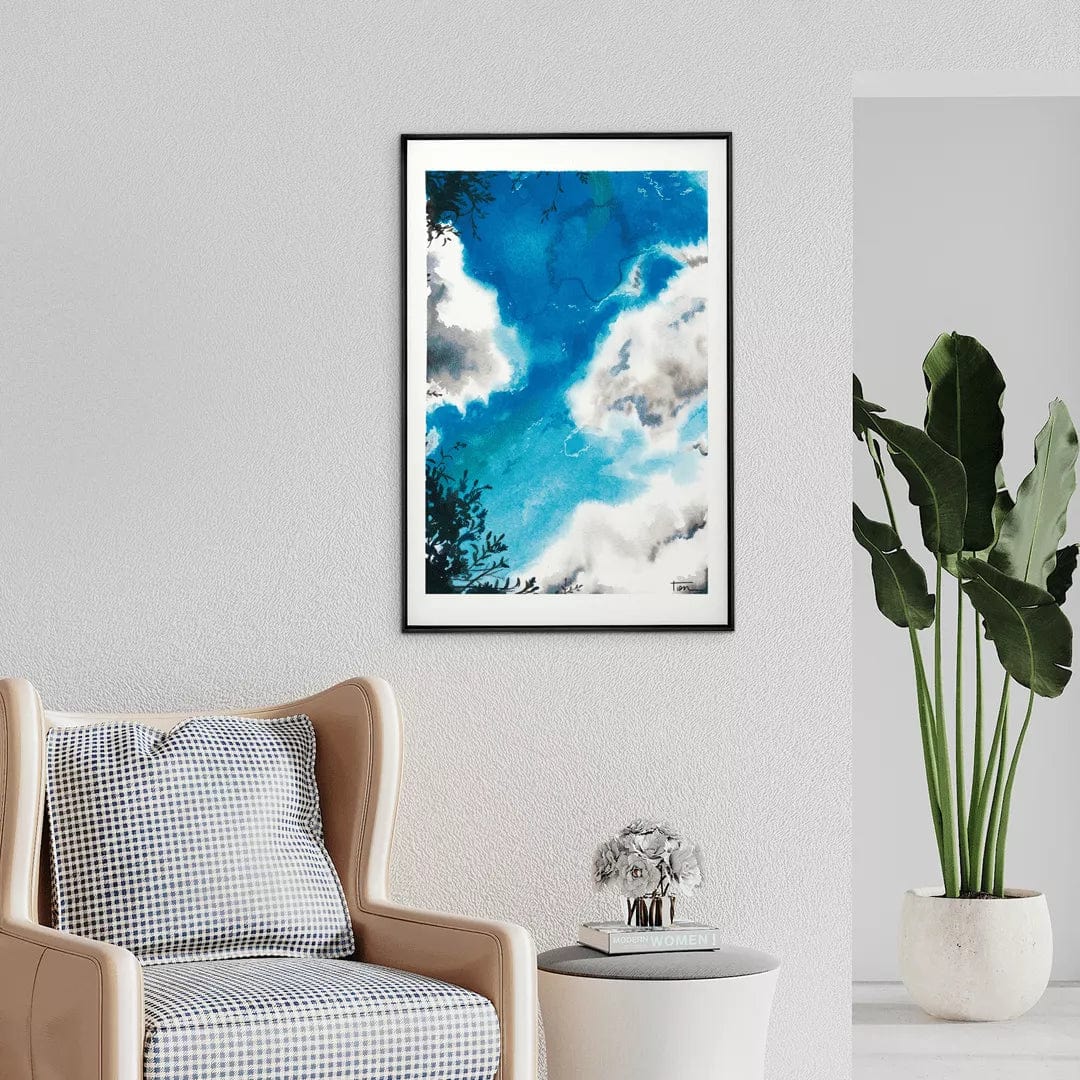 Quadro Decorativo Céu Azul | Ton Luiz - Meu Rodapé