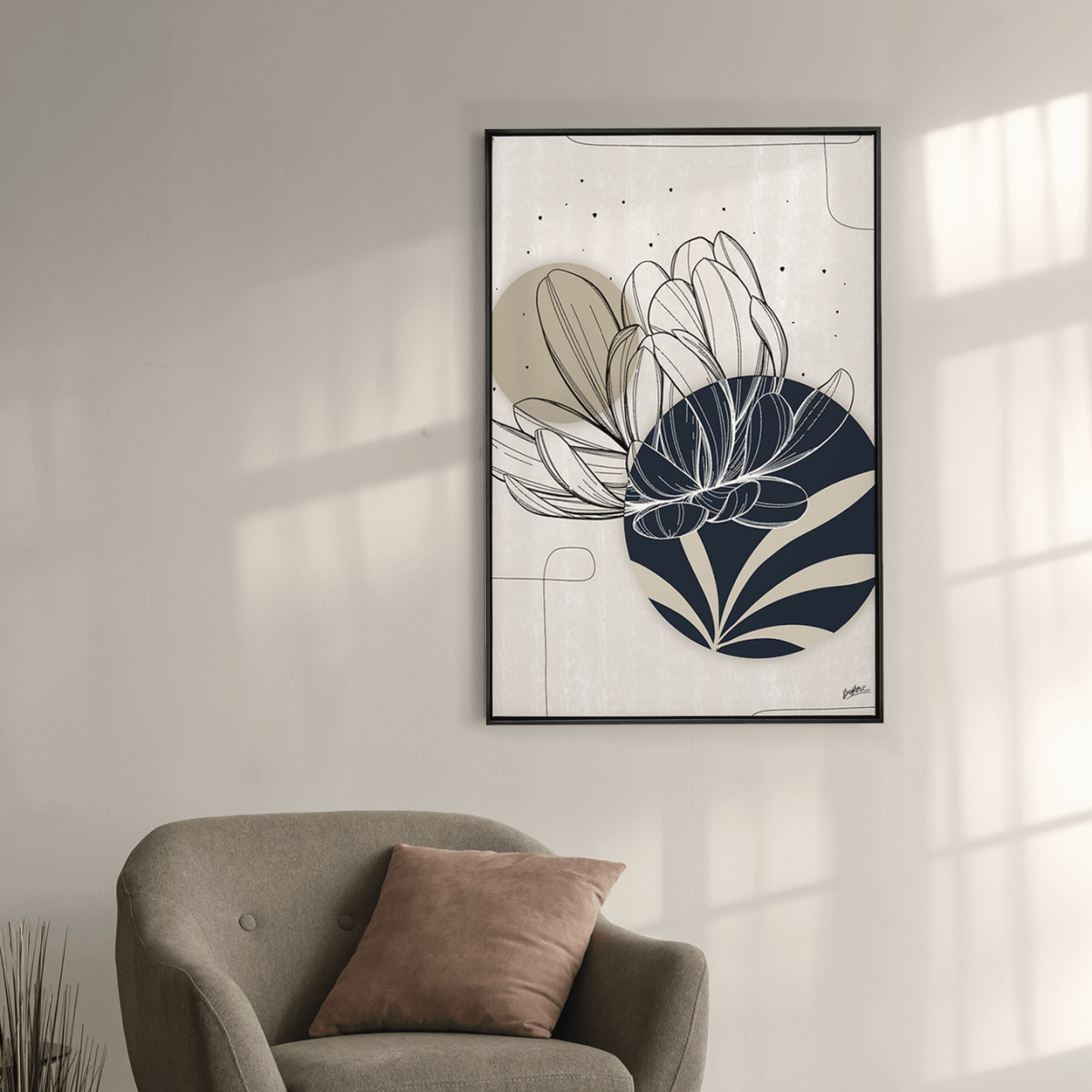 Quadro Decorativo Ciclos | BiBox - Meu Rodapé