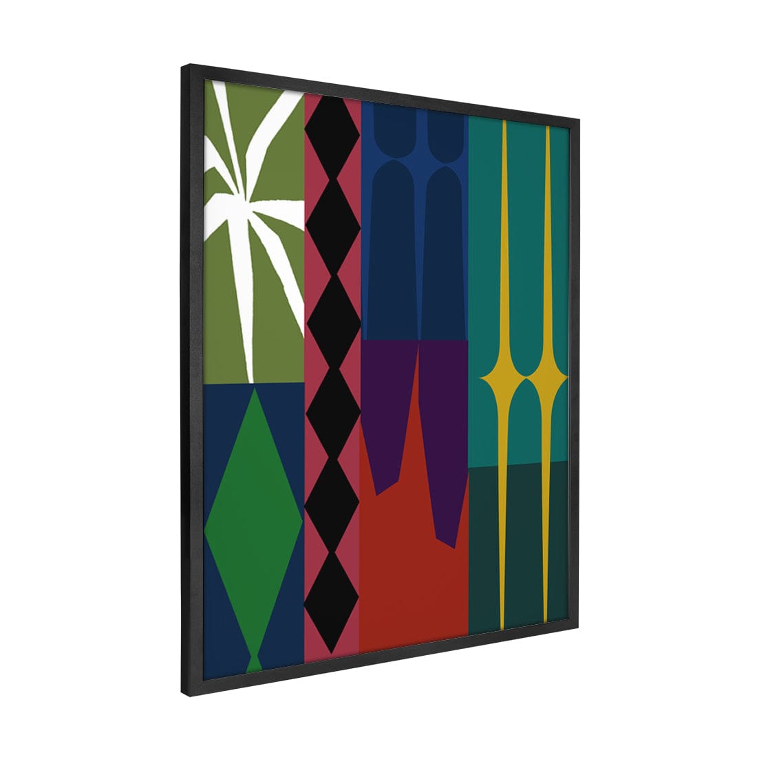 Quadro Decorativo Diamante Tropical | Gabriel Nakashima - Meu Rodapé