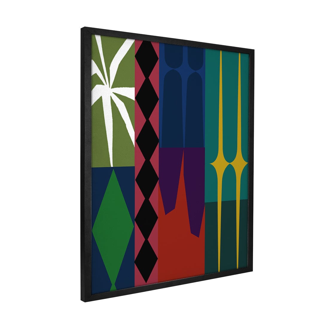 Quadro Decorativo Diamante Tropical | Gabriel Nakashima - Meu Rodapé