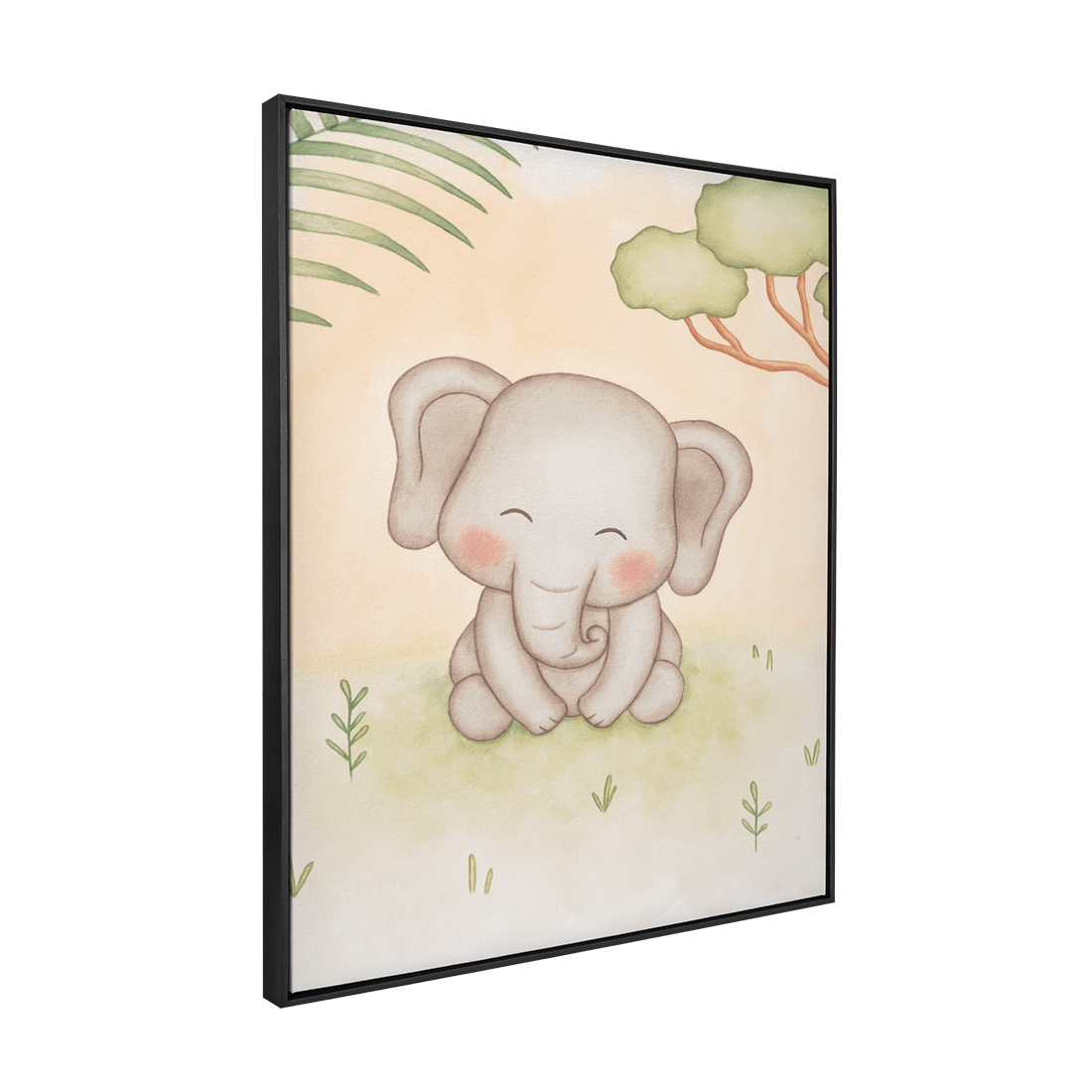 Quadro Decorativo Elefante | Daiane Barbosa - Meu Rodapé