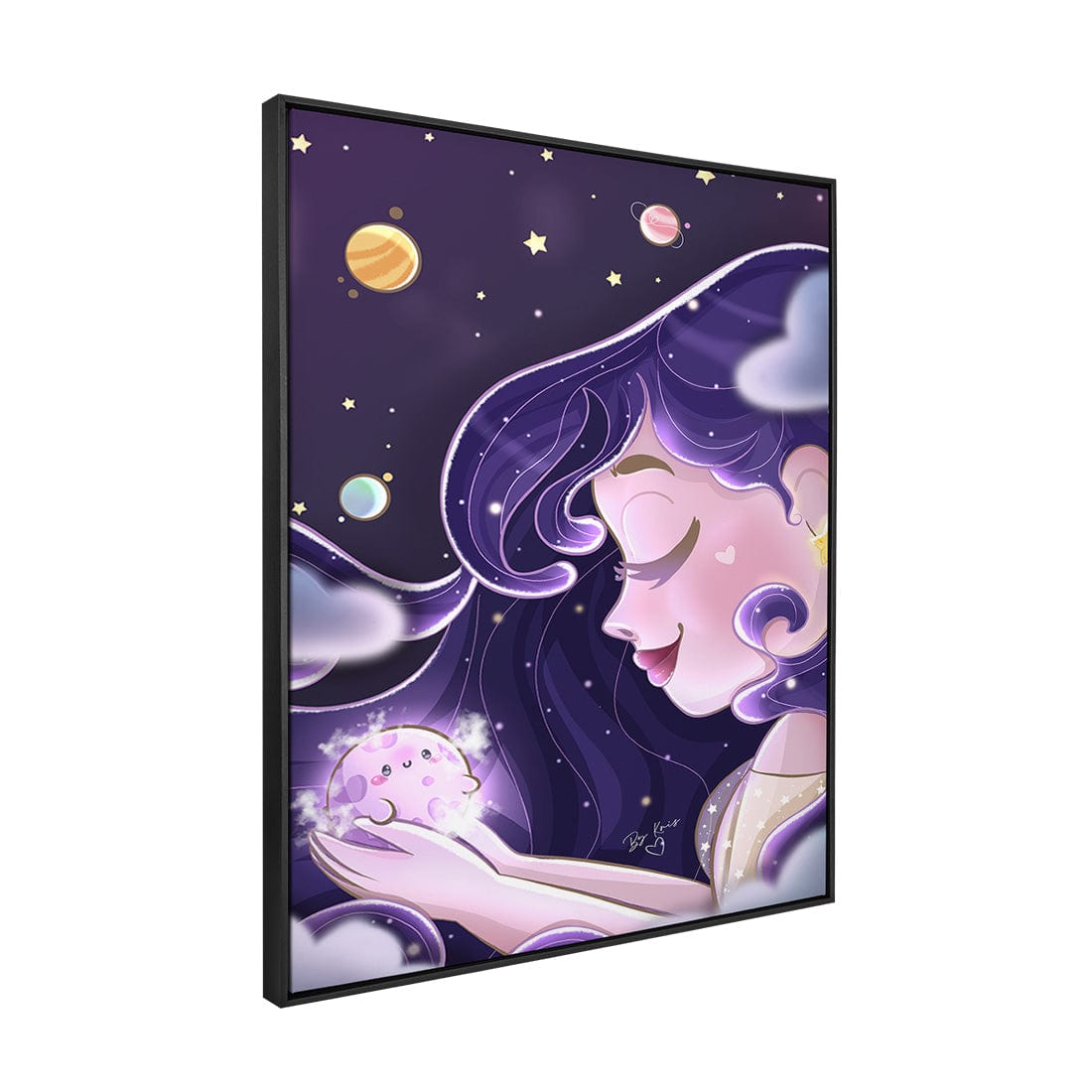 Quadro Decorativo Espaço | Uau Kifofo - Meu Rodapé